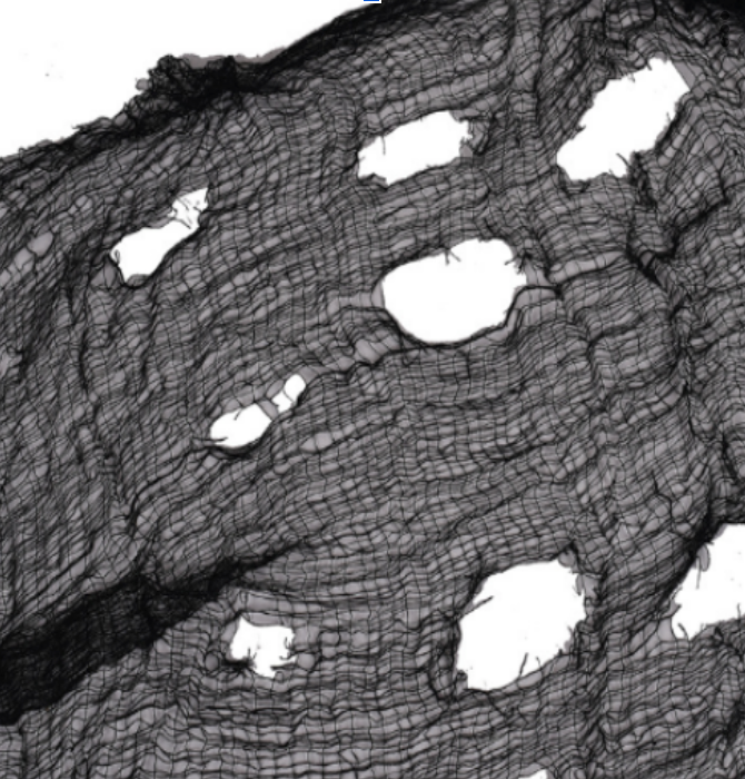 15 Ft (4.6 m) Black Coarse Creepy Cloth Halloween Decoration