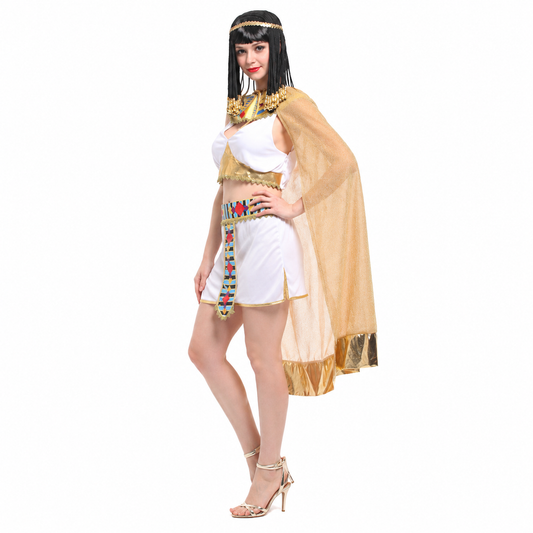 Women's Egyptian Queen Cape Set Halloween Costume - product image 2