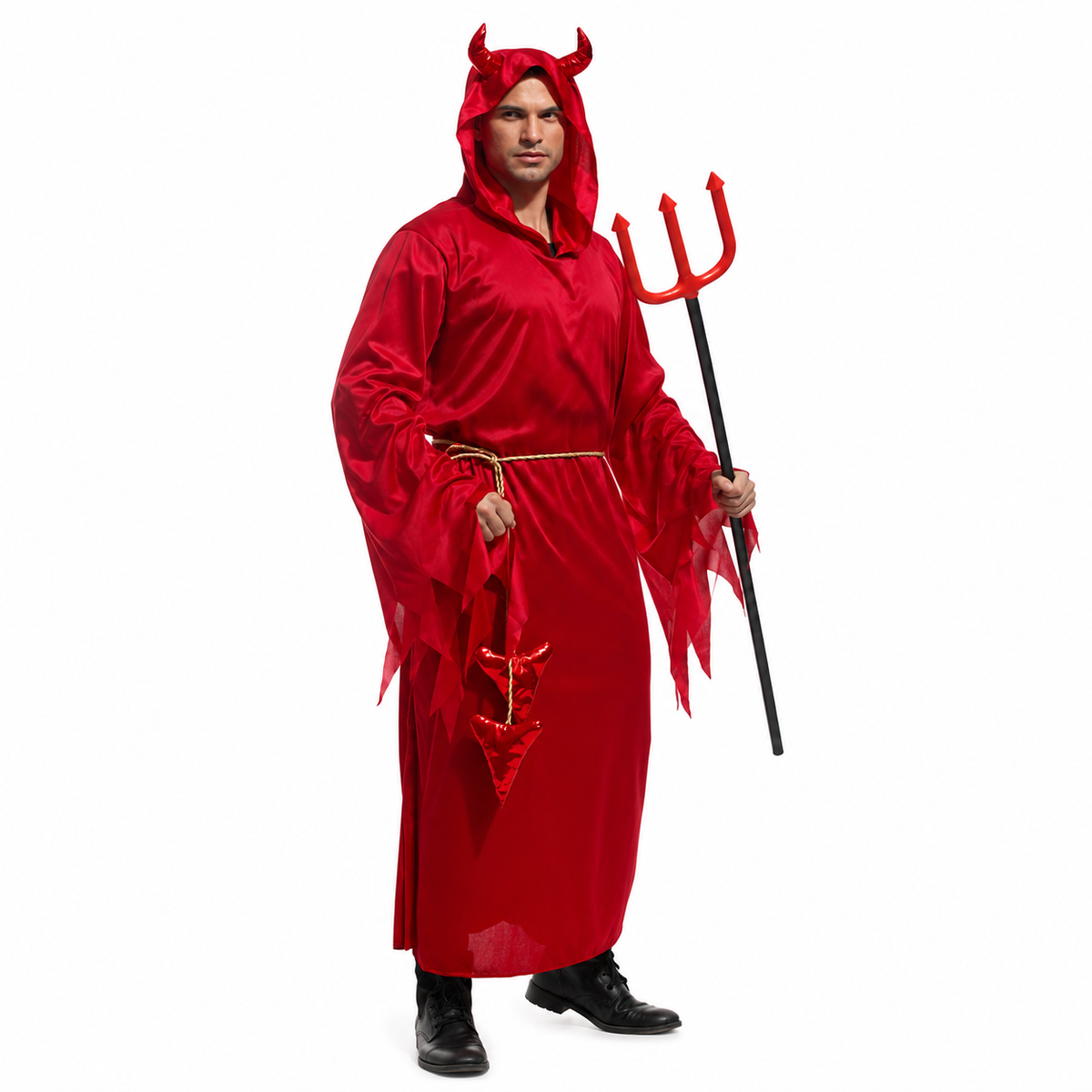 Men's Evil Red Devil Halloween Costume - product image 4