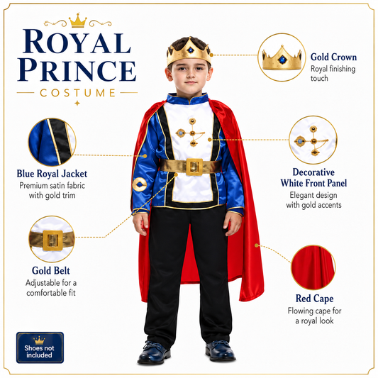 Boys Noble King Halloween Costume - product image 2