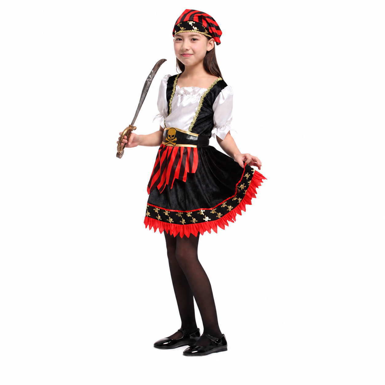 Girls Pirate Girl Halloween Costume - product image 3