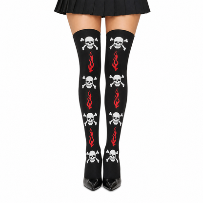 Halloween Printed Stockings - Spooky Costume Designs - product image 5