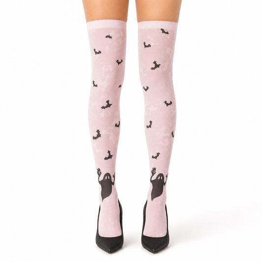 Halloween Printed Stockings - Spooky Costume Designs - product image 1