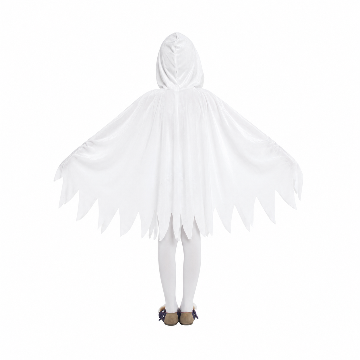 Kids Hooded Ghost Cape Halloween Costume - product image 3