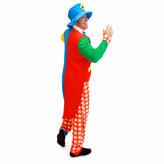 Men's Four-Piece Clown Halloween Costume - product image 2