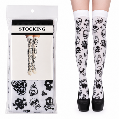 Halloween Printed Stockings - Spooky Costume Designs - product image 3