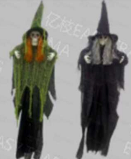 Witch Hanging Ghost Halloween Decoration