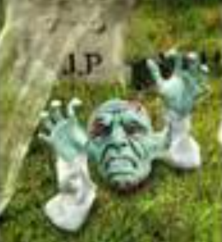 Green Ground Stake Set Halloween Decoration