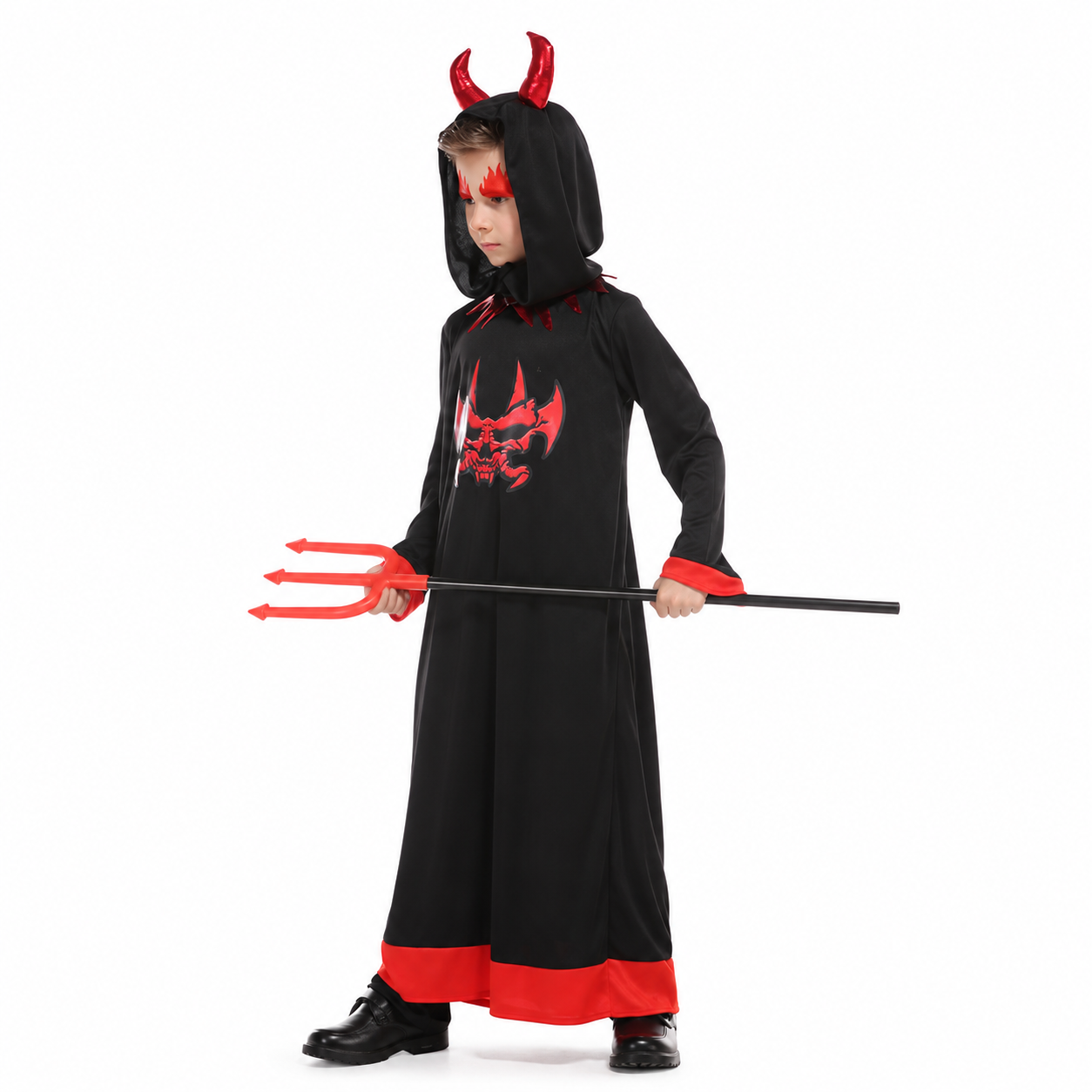 Boys Black Devil Halloween Costume - product image 5