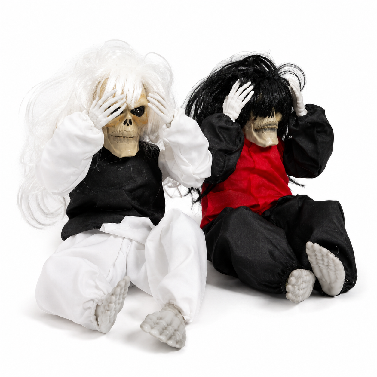 Crying Ghost Halloween Decoration – Light-Up Hanging Prop with Spooky Sound Effects, Battery-Operated - product image 4