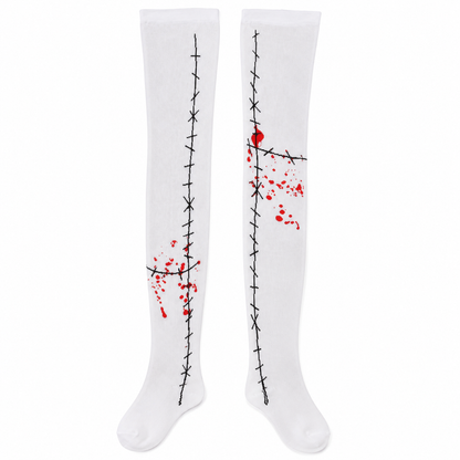 Halloween Knee-High Socks - Spooky Costume Designs - product image 8