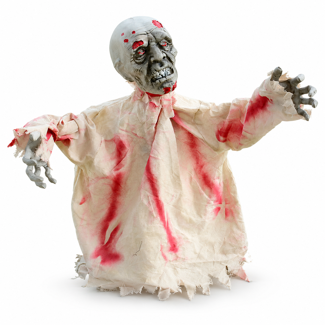 Large Swaying Ghost – Sound-Activated Halloween Prop with Light-Up & Sound Effects, Battery-Operated - product image 1