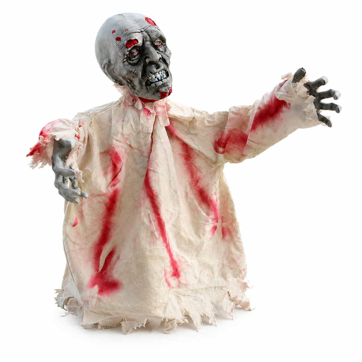 Large Swaying Ghost – Sound-Activated Halloween Prop with Light-Up & Sound Effects, Battery-Operated - product image 5