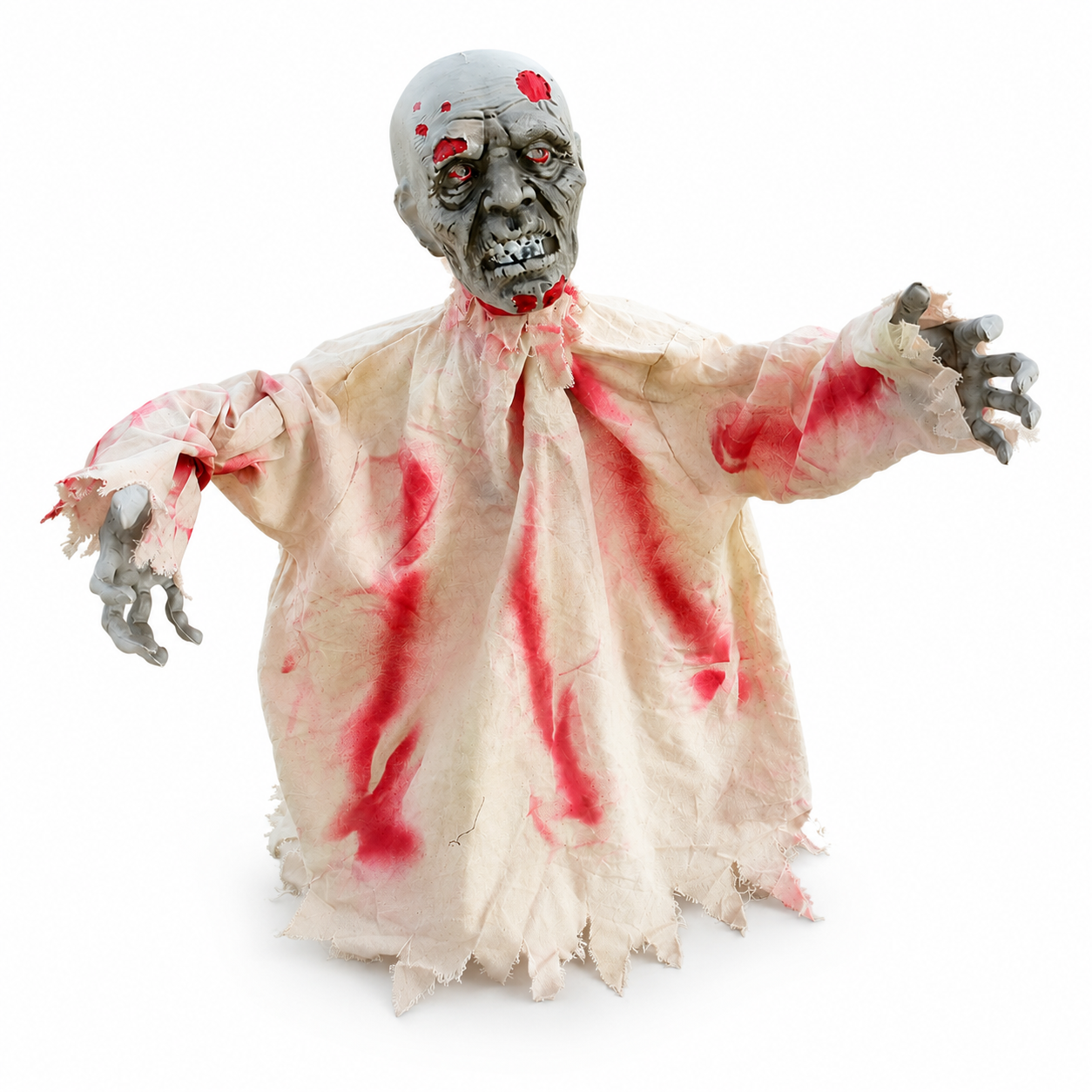 Large Swaying Ghost – Sound-Activated Halloween Prop with Light-Up & Sound Effects, Battery-Operated - product image 7