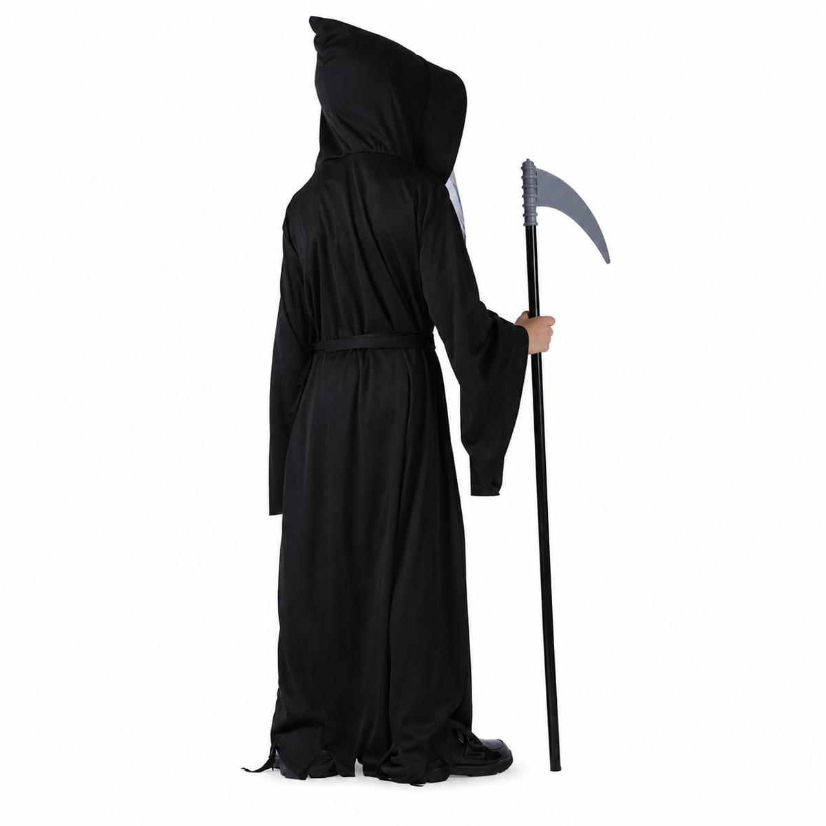 Boys Hooded Reaper Robe Halloween Costume - product image 3