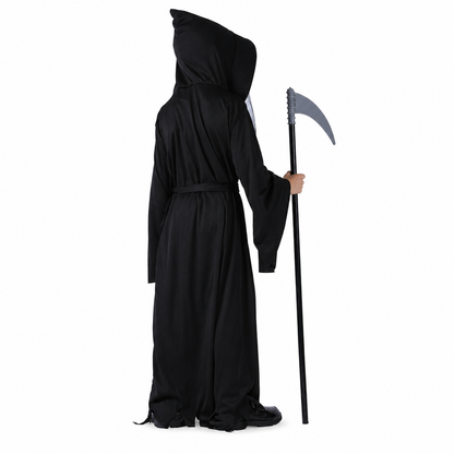 Boys Hooded Reaper Robe Halloween Costume - product image 3