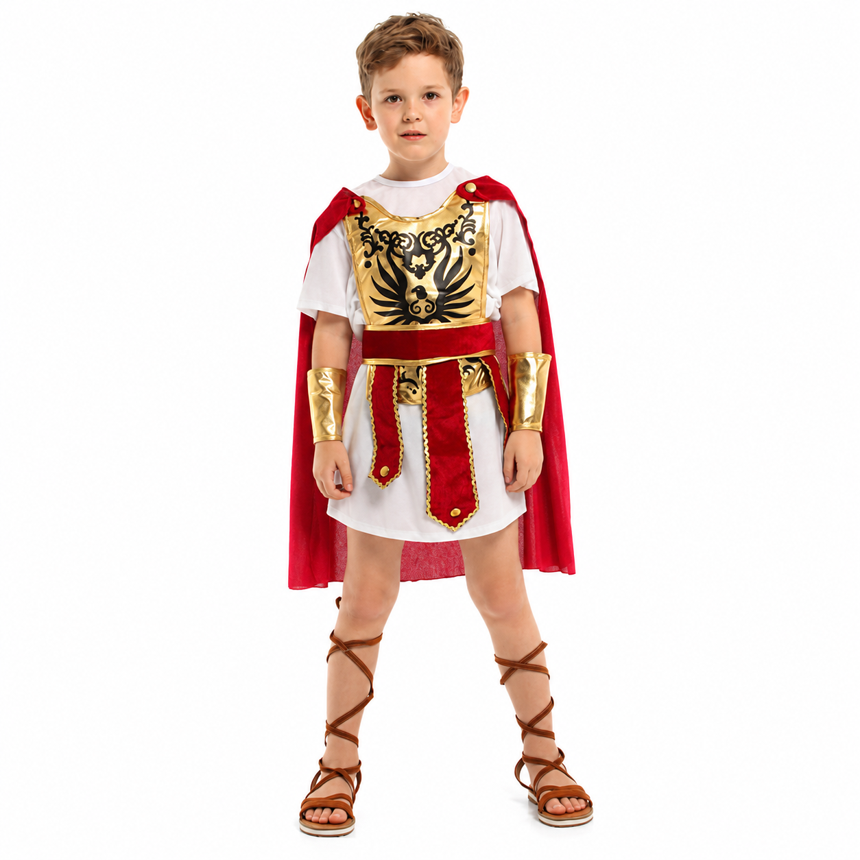 Boys Brave Roman Warrior Halloween Costume - product image 1