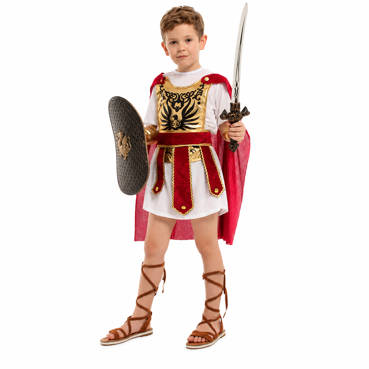 Boys Brave Roman Warrior Halloween Costume - product image 2