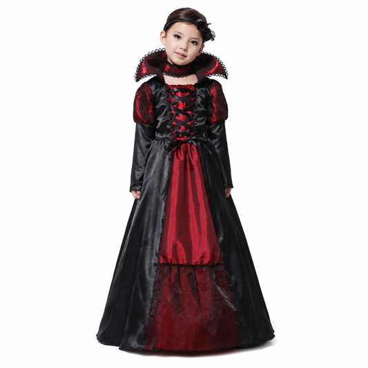 Girls Deluxe Vampire Girl Halloween Costume - product image 1