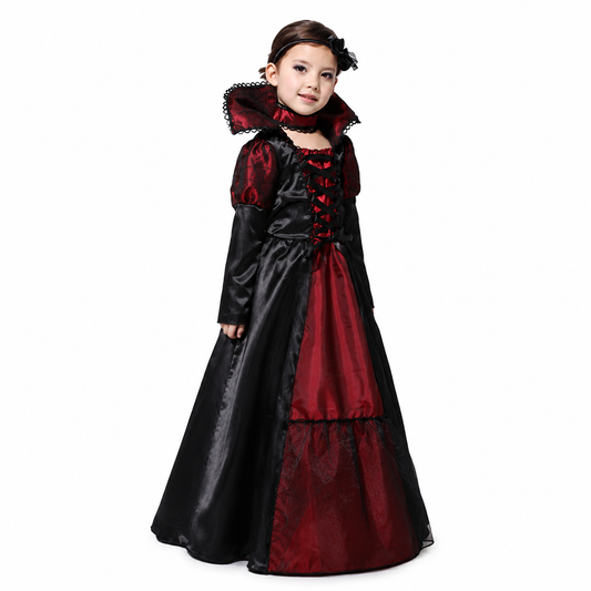 Girls Deluxe Vampire Girl Halloween Costume - product image 2