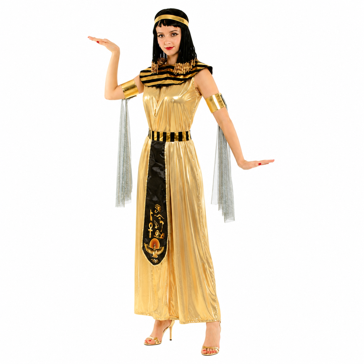 Women's Egyptian Queen Dress Halloween Costume - product image 4
