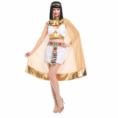 Women's Egyptian Queen Cape Set Halloween Costume - product image 3
