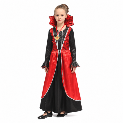 Girls Elegant Vampire Princess Halloween Costume - product image 6