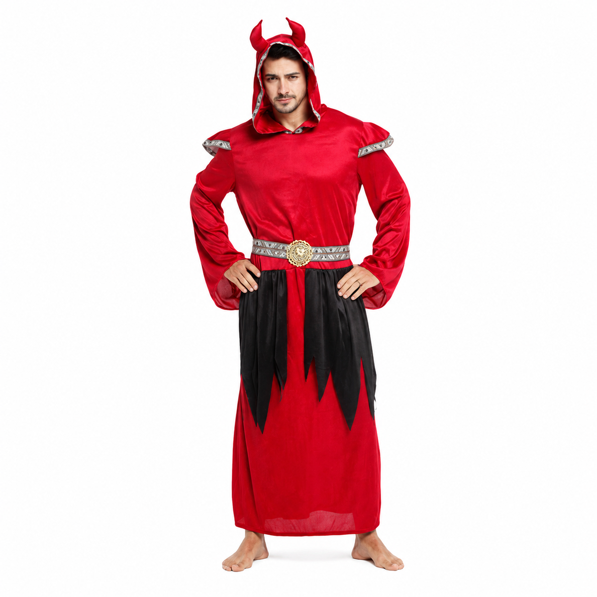 Men's Evil Demon Robe Halloween Costume - product image 1