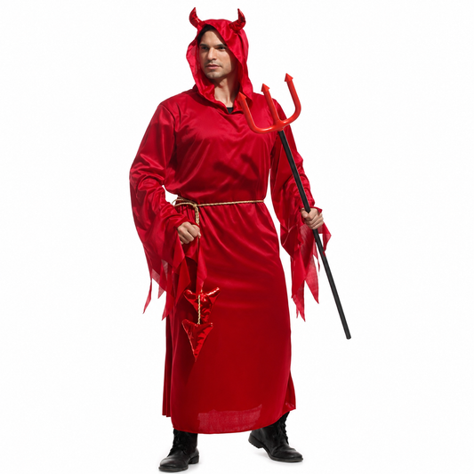 Men's Evil Red Devil Halloween Costume - product image 1