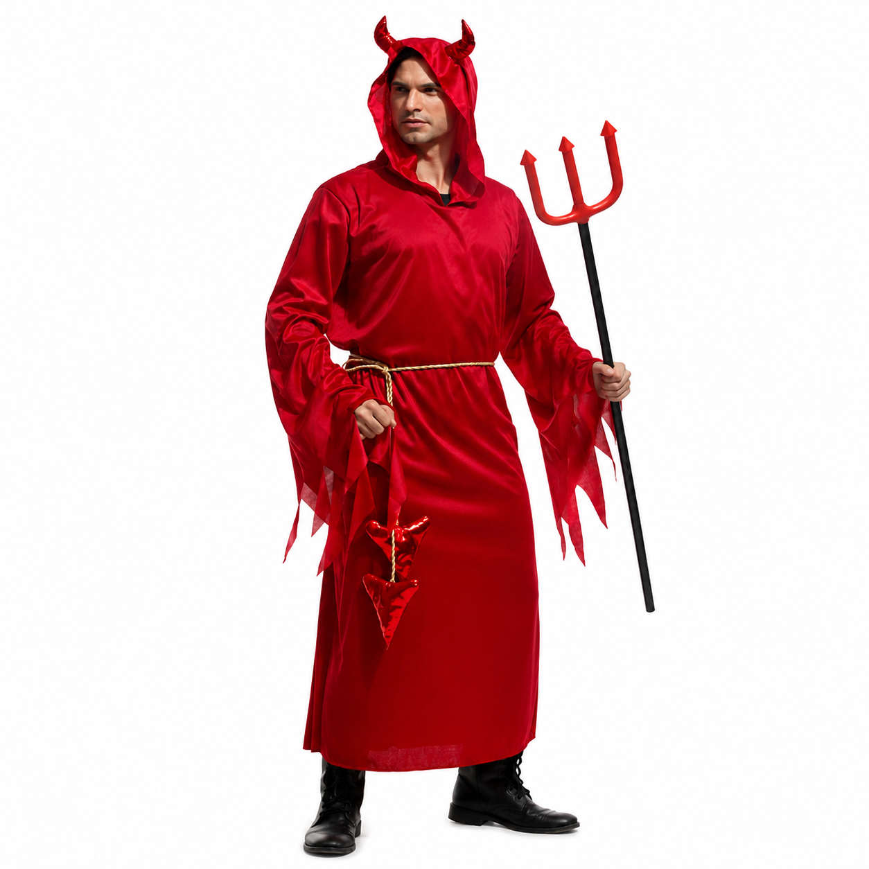 Men's Evil Red Devil Halloween Costume - product image 2