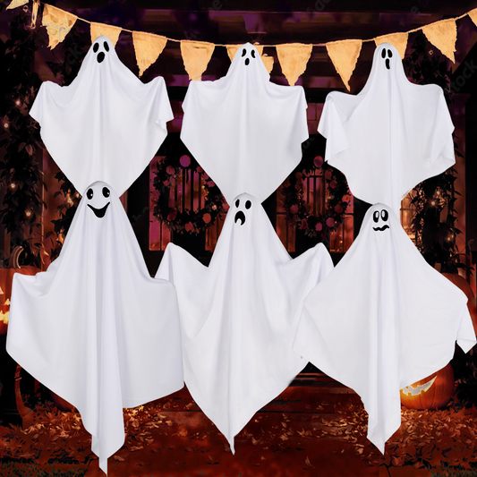 6-Piece Ghost Prop Set Halloween Decoration - product image 1