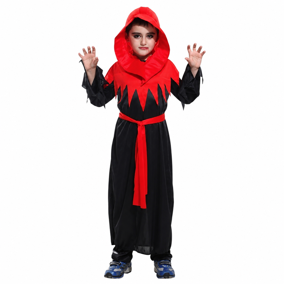Boys Gothic Boy Red Robe Halloween Costume - product image 1