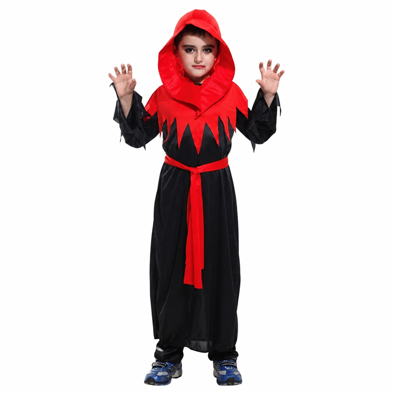 Boys Gothic Boy Red Robe Halloween Costume - product image 1