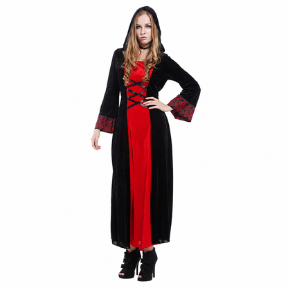 Women's Gothic Long Dress Halloween Costume - product image 1