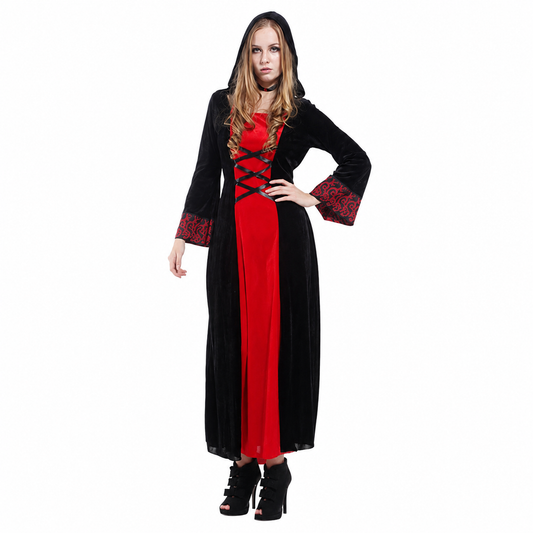 Women's Gothic Long Dress Halloween Costume - product image 1