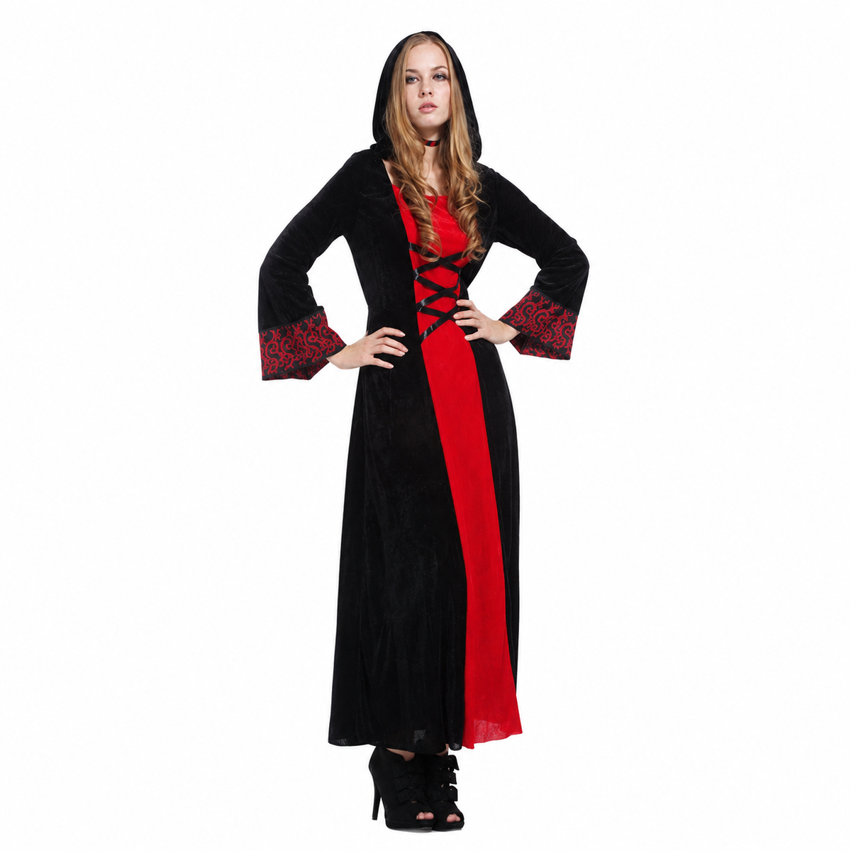 Women's Gothic Long Dress Halloween Costume - product image 4