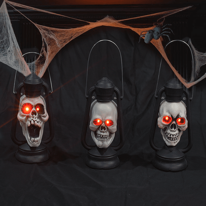 Gray Handheld Lantern Halloween Decoration - product image 4