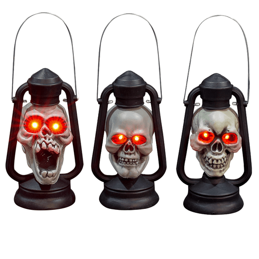 Gray Handheld Lantern Halloween Decoration - product image 2