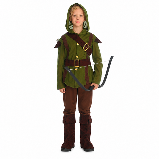 Boys Green Forest Ranger Halloween Costume - product image 1