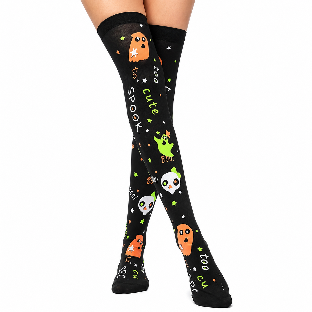 Halloween Printed Costume Tights - Spooky Designs - product image 3