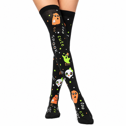 Halloween Printed Costume Tights - Spooky Designs - product image 3
