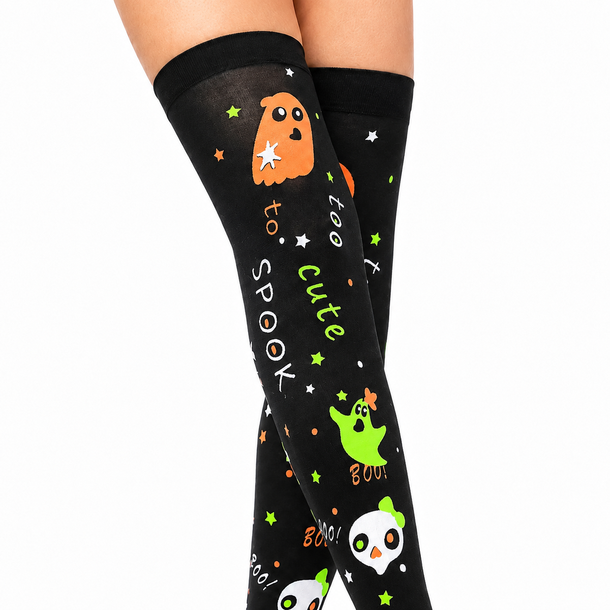 Halloween Printed Costume Tights - Spooky Designs - product image 7