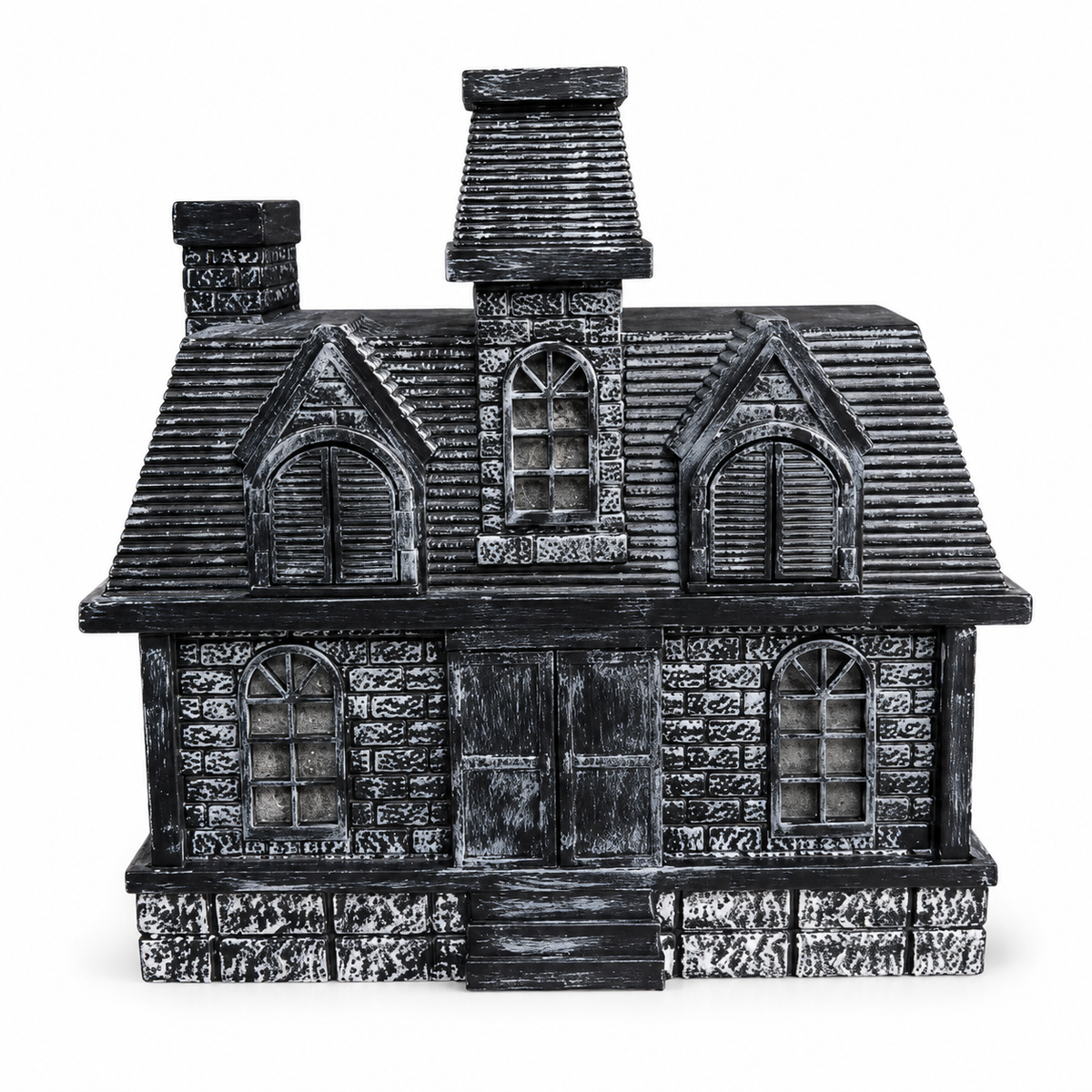 14 in haunted house Halloween tabletop decoration with ghost projection