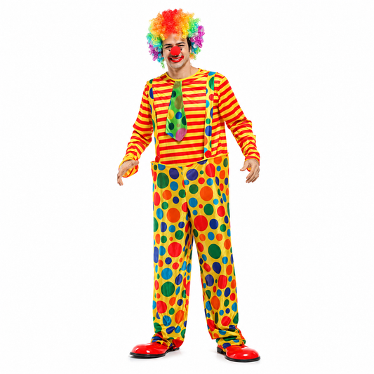 Men's Hoop Clown Halloween Costume - product image 1