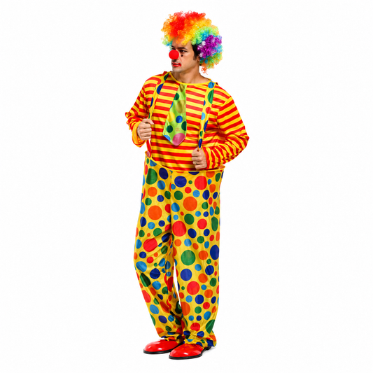 Men's Hoop Clown Halloween Costume - product image 2