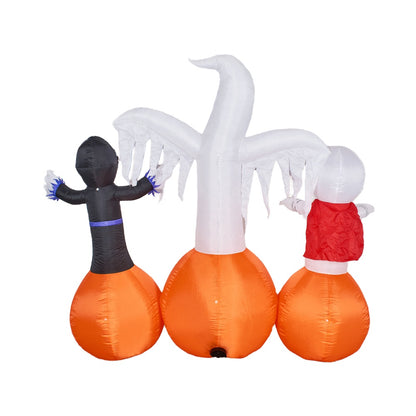 Cheerova 7.9 ft Pumpkin & Three Ghosts Inflatable Halloween Decoration - product image 3