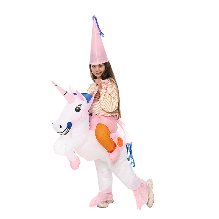 Cheerova Kids Unicorn Ride-On Inflatable Halloween Costume - product image 1