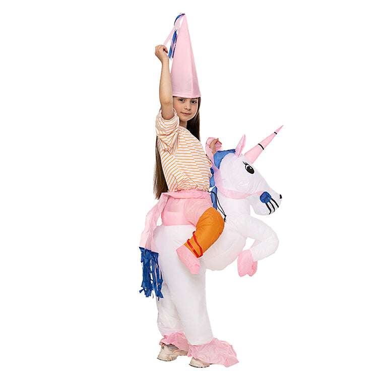 Cheerova Kids Unicorn Ride-On Inflatable Halloween Costume - product image 4