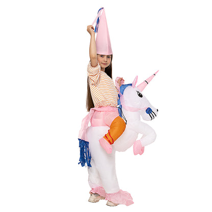 Cheerova Kids Unicorn Ride-On Inflatable Halloween Costume - product image 4
