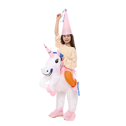Cheerova Kids Unicorn Ride-On Inflatable Halloween Costume - product image 5